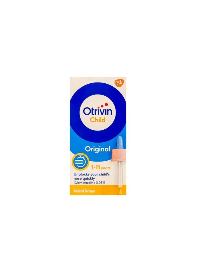 OTRIVIN Otrivin Nasal Drops Child 0.5, 10ml 