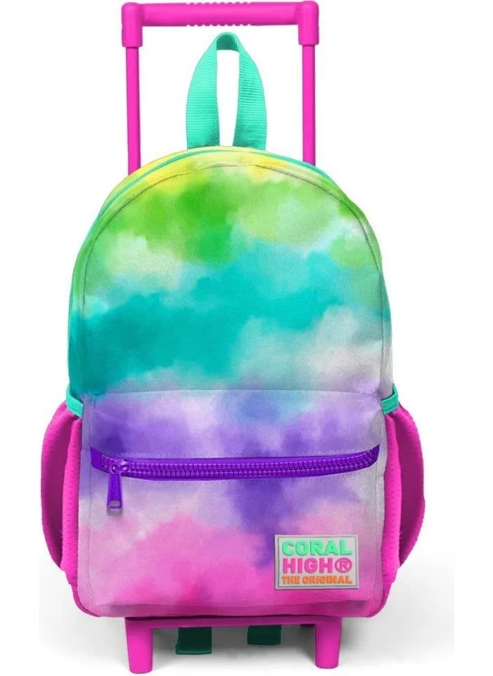 CORAL HIGH Kindergarten Roller Backpack Rainbow Pattern 24039