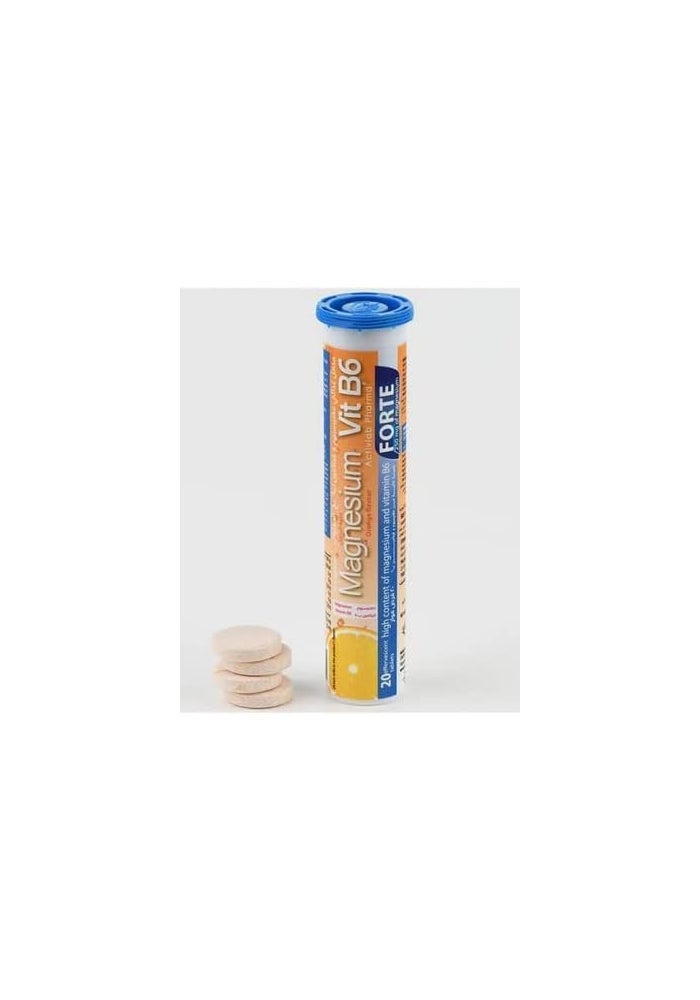 activlab pharma MagneSium Vit B6 Forte Effervescent Tablets - Image 1