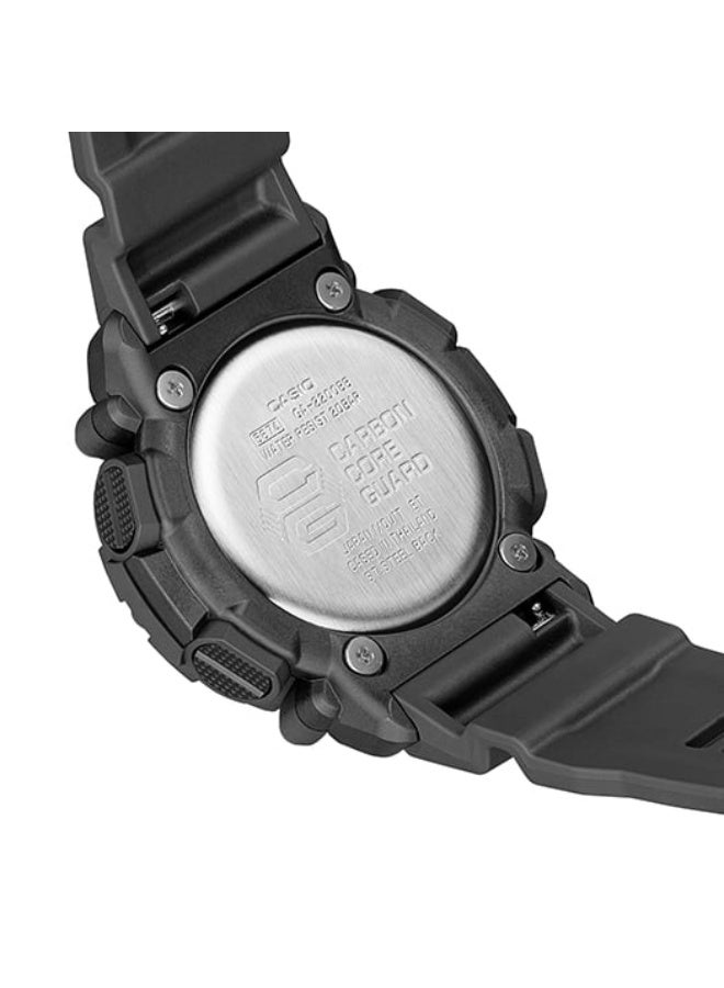 كاسيو ساعة كاسيو جي-شوك ​​- GA-2200BB-1ADR، ميناء أسود، سوار أسود - Image 3