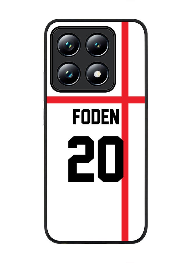 Stylizedd For Xiaomi 14T pro Case,Slim fit Camera Protection, Shockproof Thin Phone cover - Football - England, Foden - Image 1