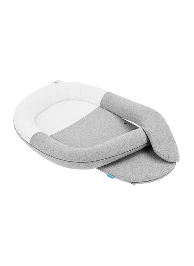 babymoov Cloudnest Organic Soothing Lounger Baby Nest For Sleeping, Ultra Soft Breathable, Newborn Mattress For Crib And Bassinet, Baby Bionic Bed For Bedroom, Gift For Newborn, 1Pc  - Image 1