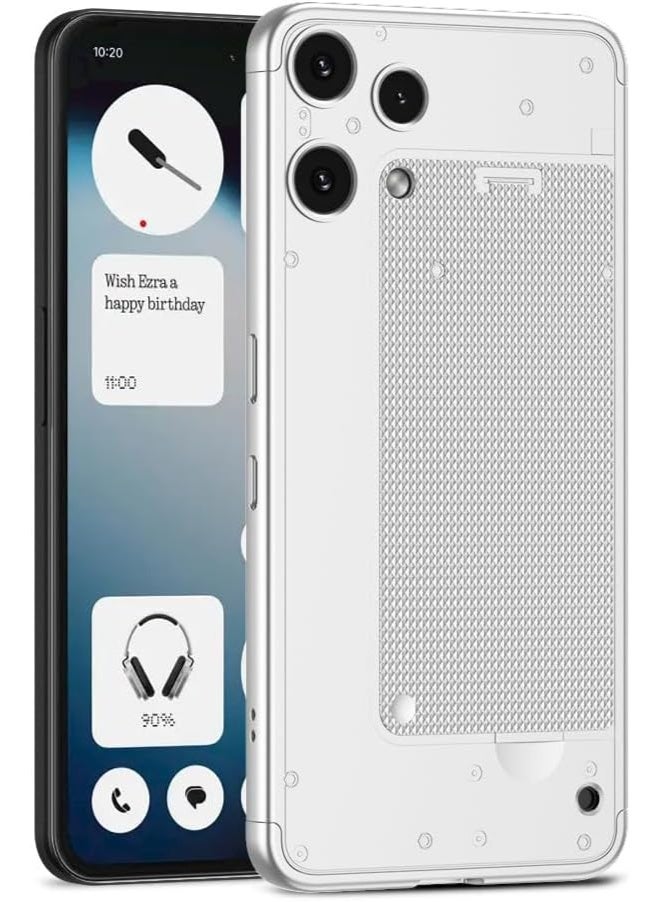 عام متوافق مع هاتف ناثينج فون 3a لايت 5G، حافظة بألوان جذابة مع مشبك مدمج، غطاء خلفي صلب من البولي كربونات بملمس ناعم لناثينج فون 3a لايت. - Image 1