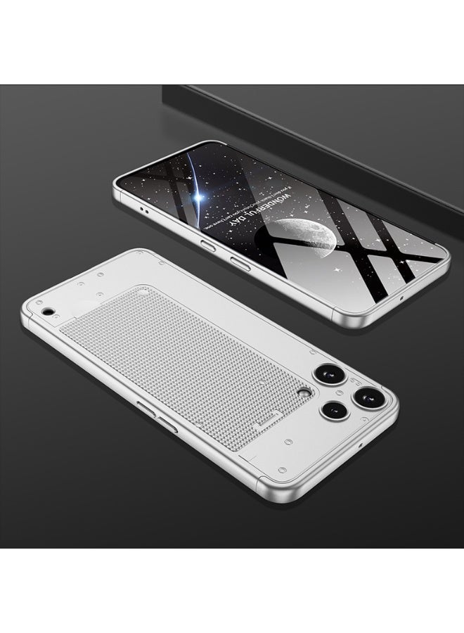 عام متوافق مع هاتف ناثينج فون 3a لايت 5G، حافظة بألوان جذابة مع مشبك مدمج، غطاء خلفي صلب من البولي كربونات بملمس ناعم لناثينج فون 3a لايت. - Image 1