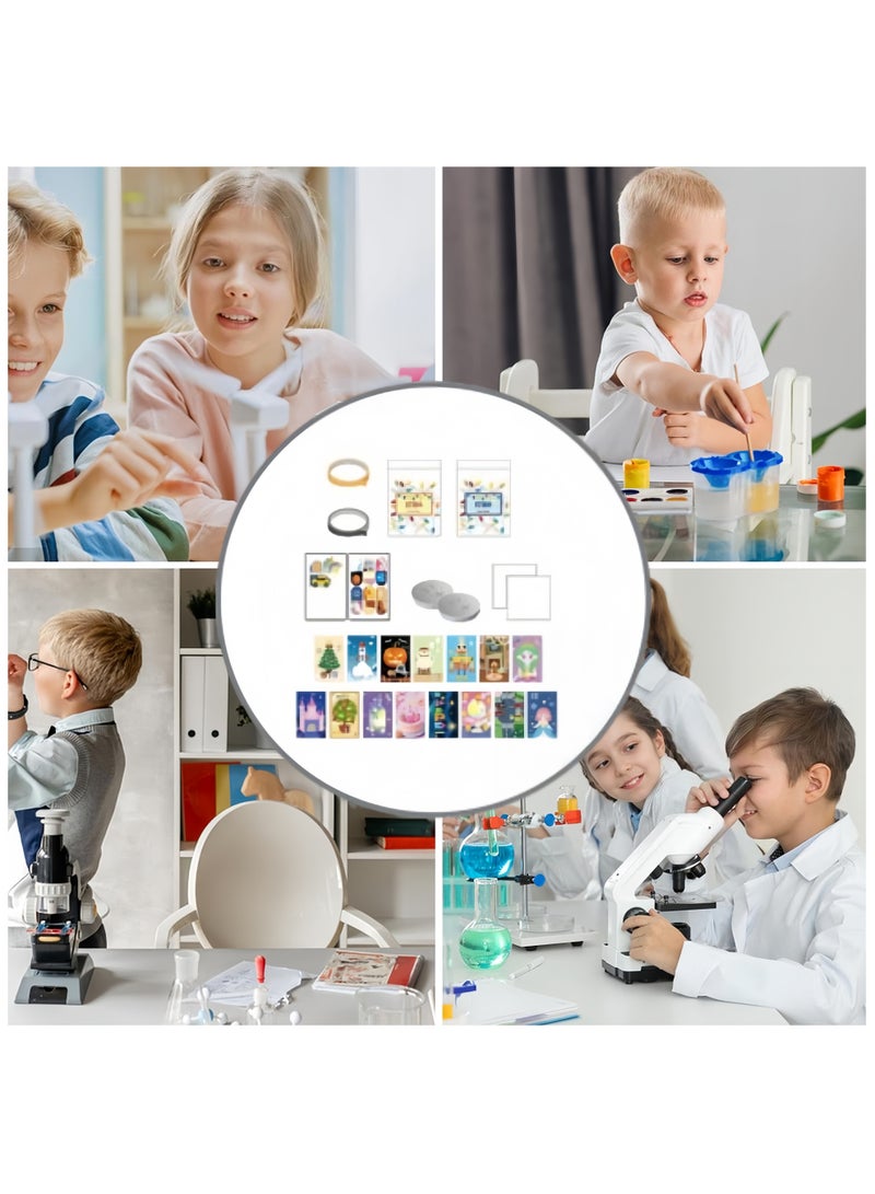 ألعاب تعليمية علمية، مجموعة دوائر إلكترونية للمبتدئين - صنع بطاقات مضيئة، أنشطة تعليمية عملية للتعلم في المنزل والمدرسة - Image 4