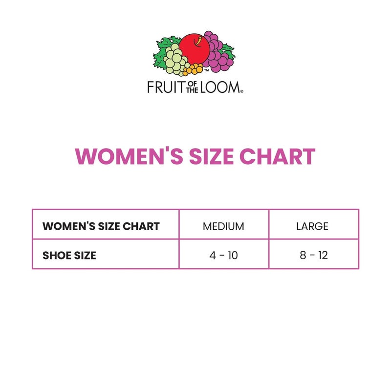 Fruit of the Loom Women's Everyday Active Sport Ankle Socks (10 Pack), White, 4-10 - Image 4