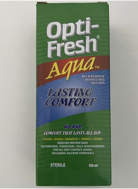 Opti-Fresh Aqua Contact Lens Cleaning Solution