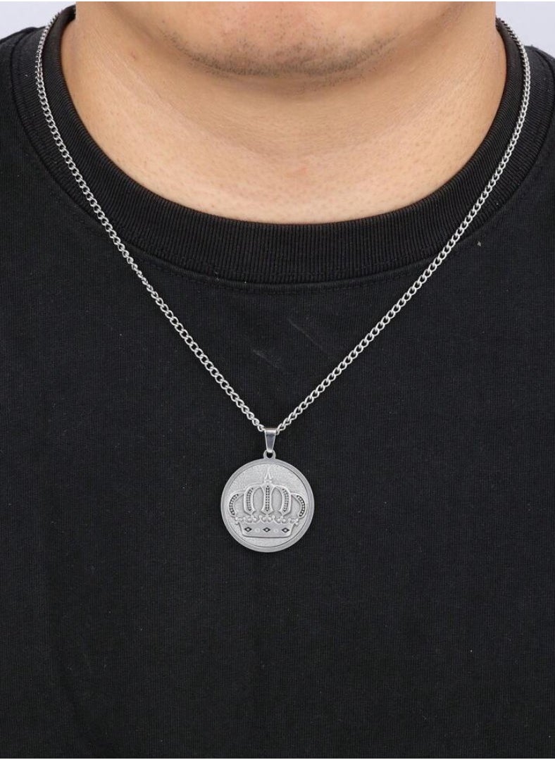 JewelryLand Elegant Stainless Steel Necklace For Men  - Image 1