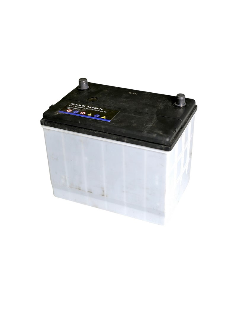 Nissan بطارية رينو نيسان الأصلية - 75AH - 700A - 135RC - Image 1
