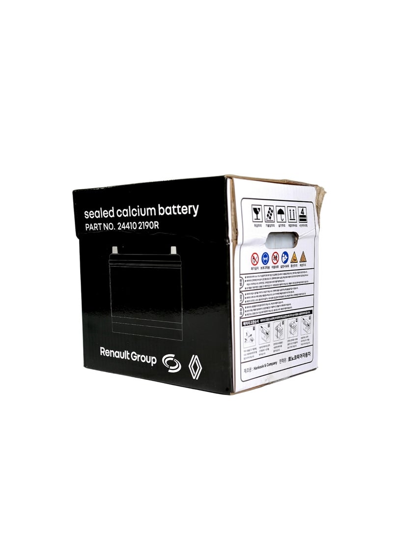 Nissan بطارية رينو نيسان الأصلية - 75AH - 700A - 135RC - Image 3