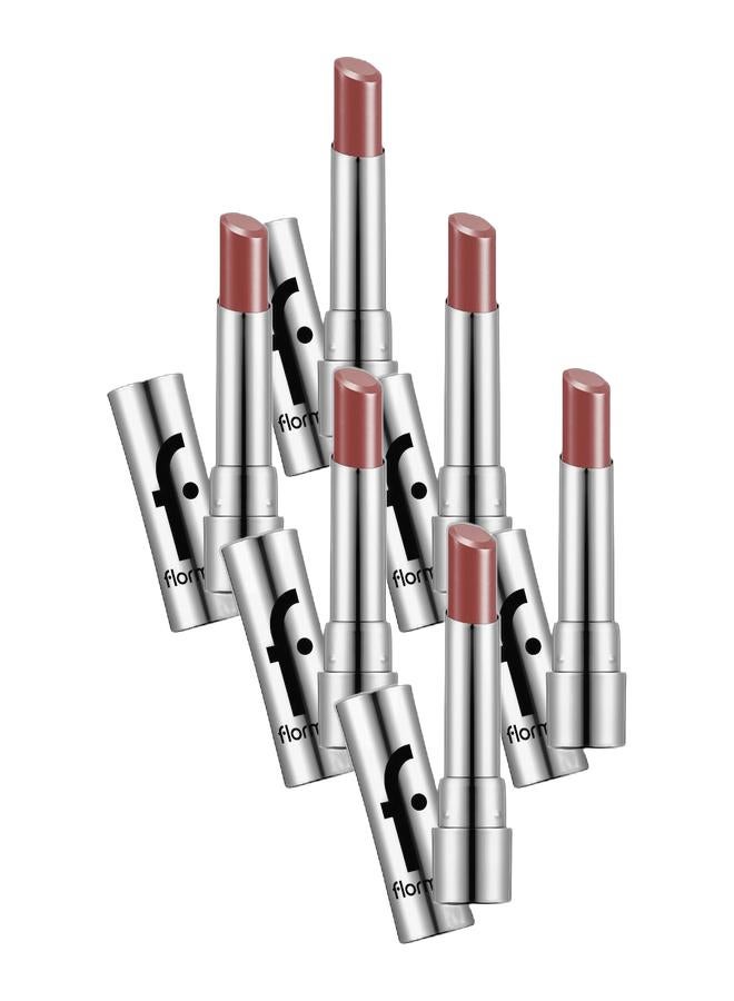 flormar New Sheer Up Lipstick - 13 Gaia Bundle 6 pieces - Image 1