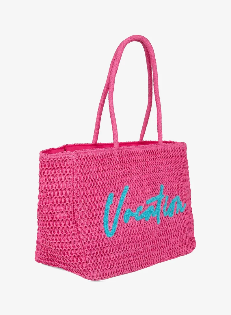 Defacto  Woman Straw Shoulder Bag for Women | Best Price UAE