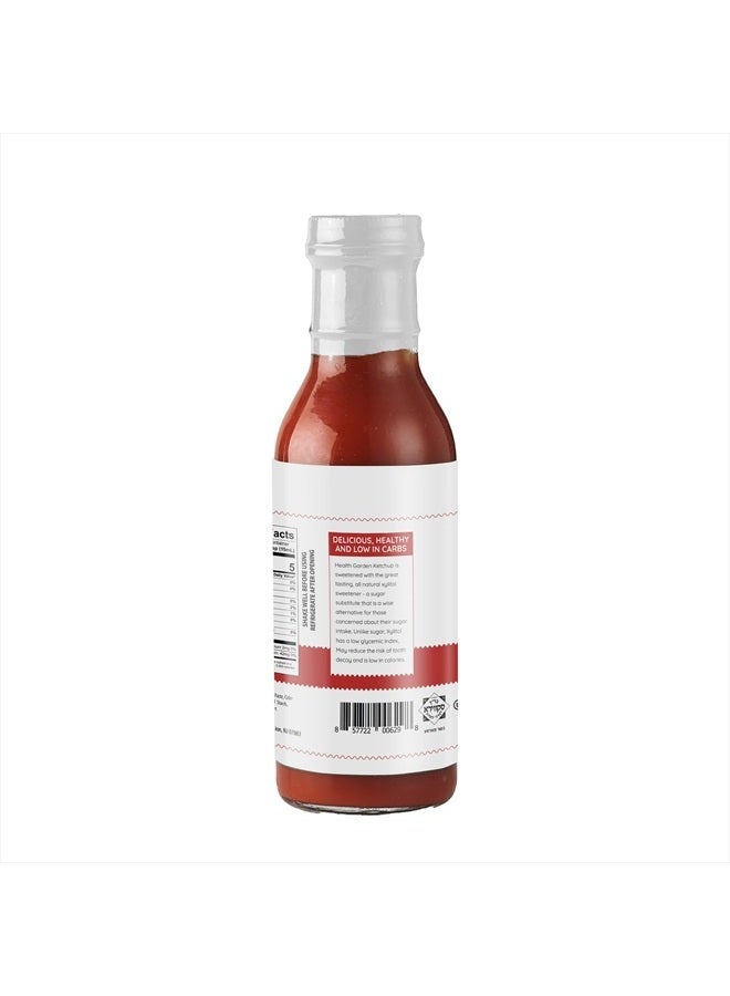 Health Garden Health Garden Xylitol Ketchup - Non GMO - Sugar Free - Kosher - Made in the U.S.A. - Keto Friendly (12 oz) - Image 2
