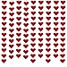 AMENON 100 Hearts Felt Valentines Garland Valentines Day Decorations 4 Pack Each 10ft Heart Hanging String Garland Galentines Day Wedding Anniversary Birthday Home Decor Windows Background Party Supplies - Image 3