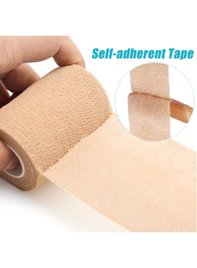 LotFancy Vet Wrap for Horses, 10 Pack, 3 inch by 5 Yards, Self Adhesive Bandage Wrap, Non-Woven Medical First Aid Tape for Pet Dog Cat Ankle Sprains & Swelling, Horse Leg Wraps - Image 2