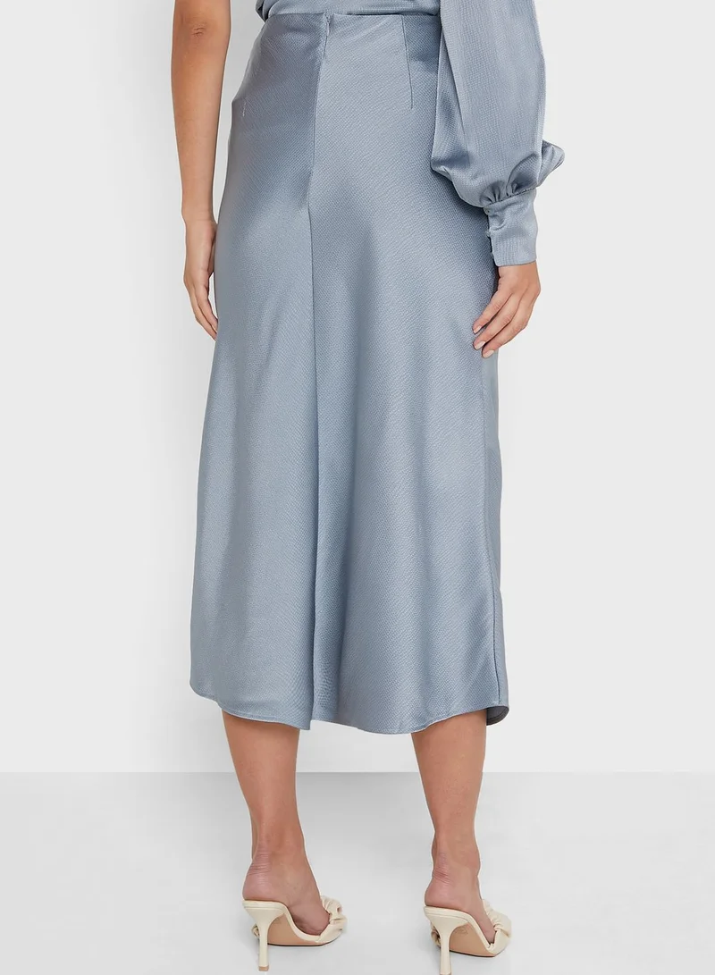 Cmeo collective High Waist Midi Skirt