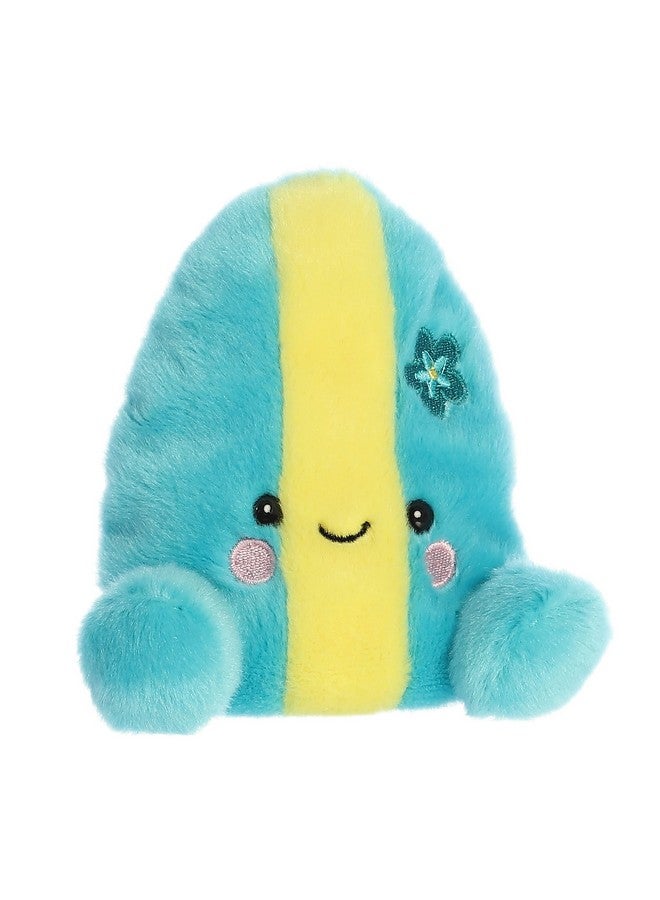 Aurora® Adorable Palm Pals™ Fynn Surfboard™ Stuffed Animal - Pocket-Sized Play - Collectable Fun - Blue 5 Inches - Image 2