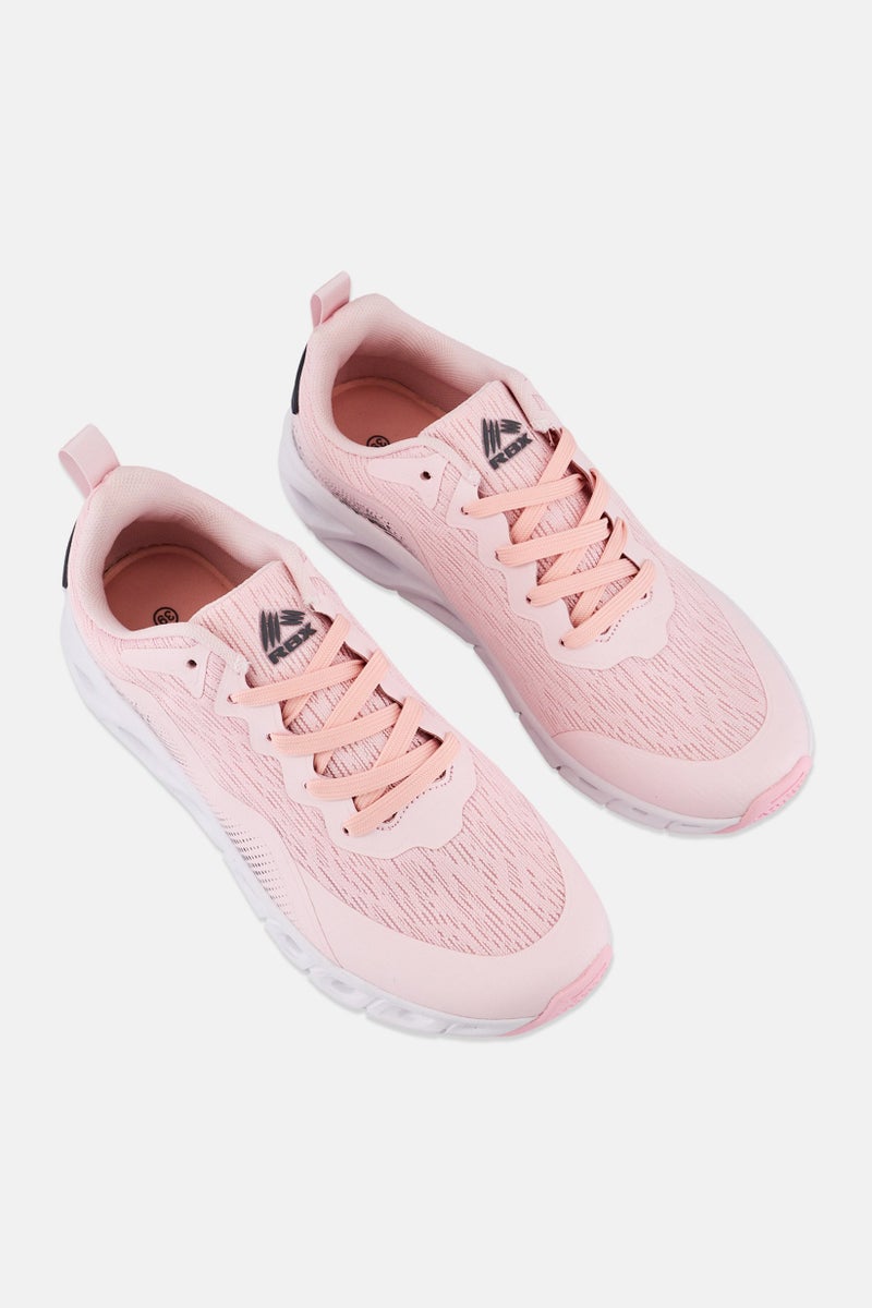 RBX Women Lace Up Running Shoes, Pink  - Image 4