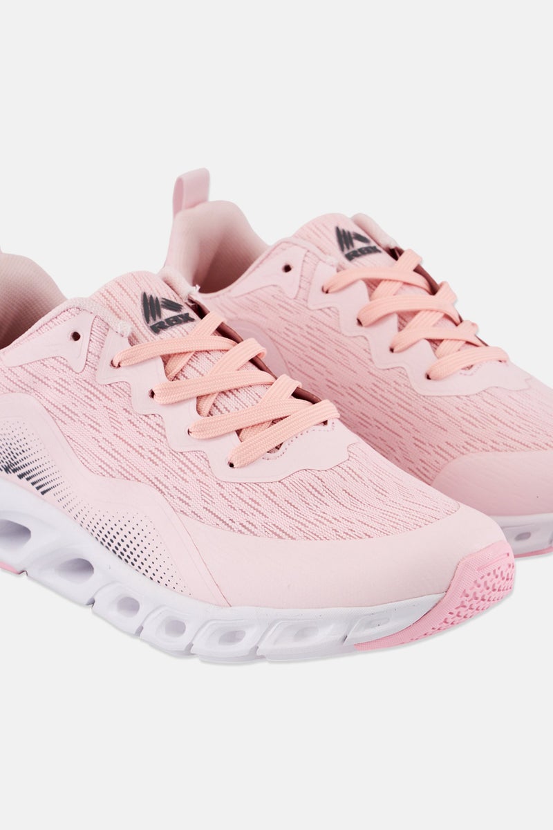RBX Women Lace Up Running Shoes, Pink  - Image 3