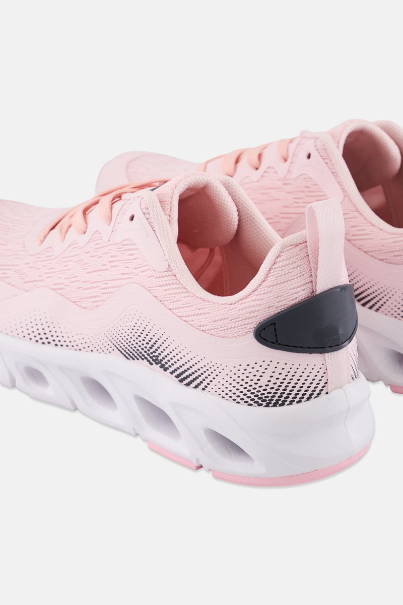 RBX Women Lace Up Running Shoes, Pink  - Image 2