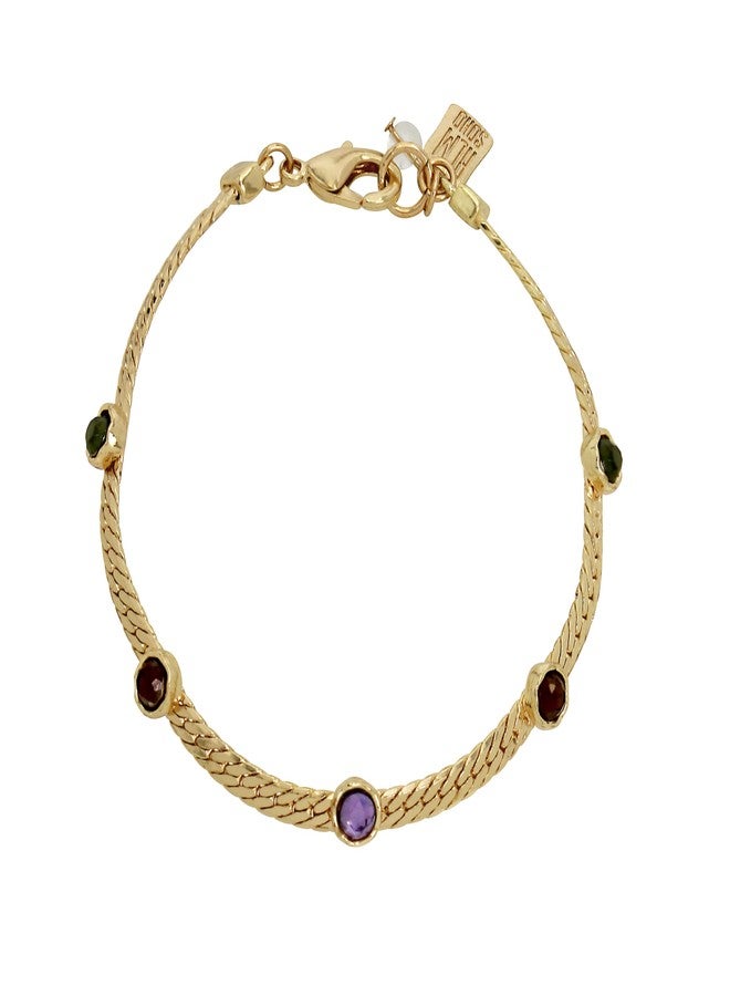 Robert Lee Morris Soho Delicate Gem Bracelet - Image 1