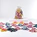 PowerTRC 3D Printed Dragon Baby Wyverns Pack of 10 3 Inch Articulated 3D Printed Dragon Desk Toys Flexible Fidget Dragons Gift Bag Fillers Silk Rainbow with Drawstring Bag 3D Printed in USA - Image 4