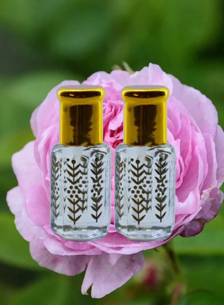 2 قطع عطر ورد هولاندي ثابت وفواح عبوة اقتصادية 6 مل
