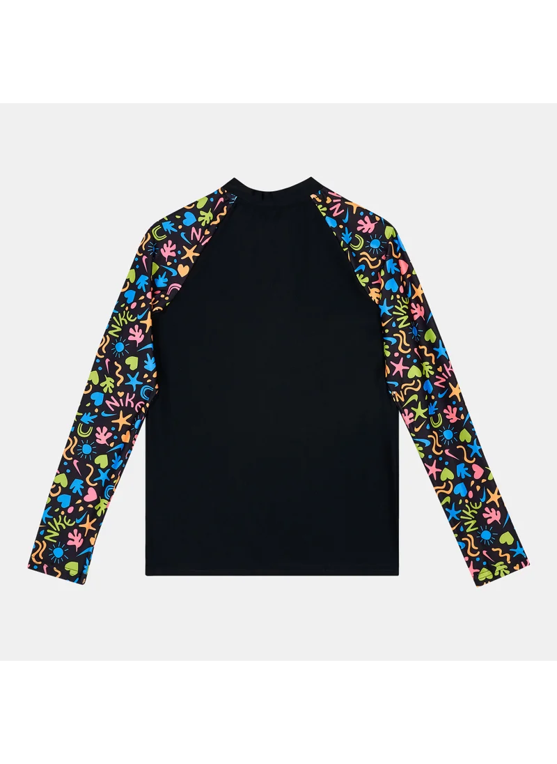 Nike Kids' Long Sleeve Zip Hydroguard