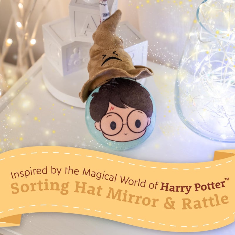 Kids Preferred Harry Potter Sorting Hat Mirror On The Go Rattle Plush Toy - Image 2