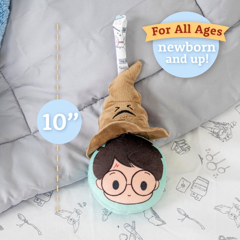 Kids Preferred Harry Potter Sorting Hat Mirror On The Go Rattle Plush Toy - Image 5
