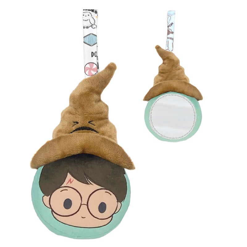 Kids Preferred Harry Potter Sorting Hat Mirror On The Go Rattle Plush Toy - Image 1