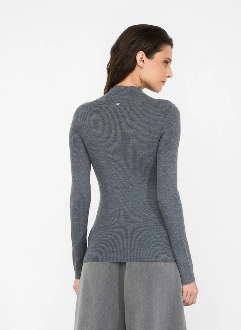 ليو جو 100% Wool Jumper with Appliquã©S
