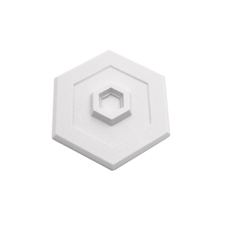 Prime-Line U 9275 5 In., Rigid Vinyl, White, Self Adhesive Concave Wall Protector (Single Pack) - Image 5
