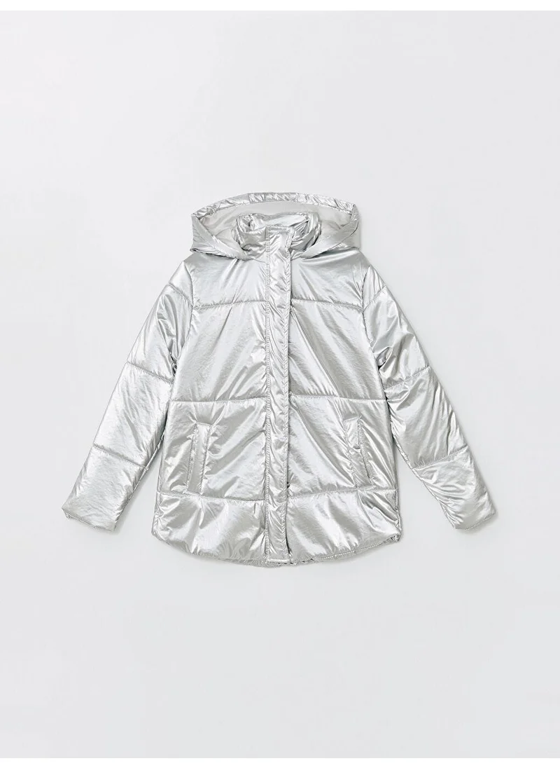 ال سي وايكيكي Hooded Girls Puffer Jacket