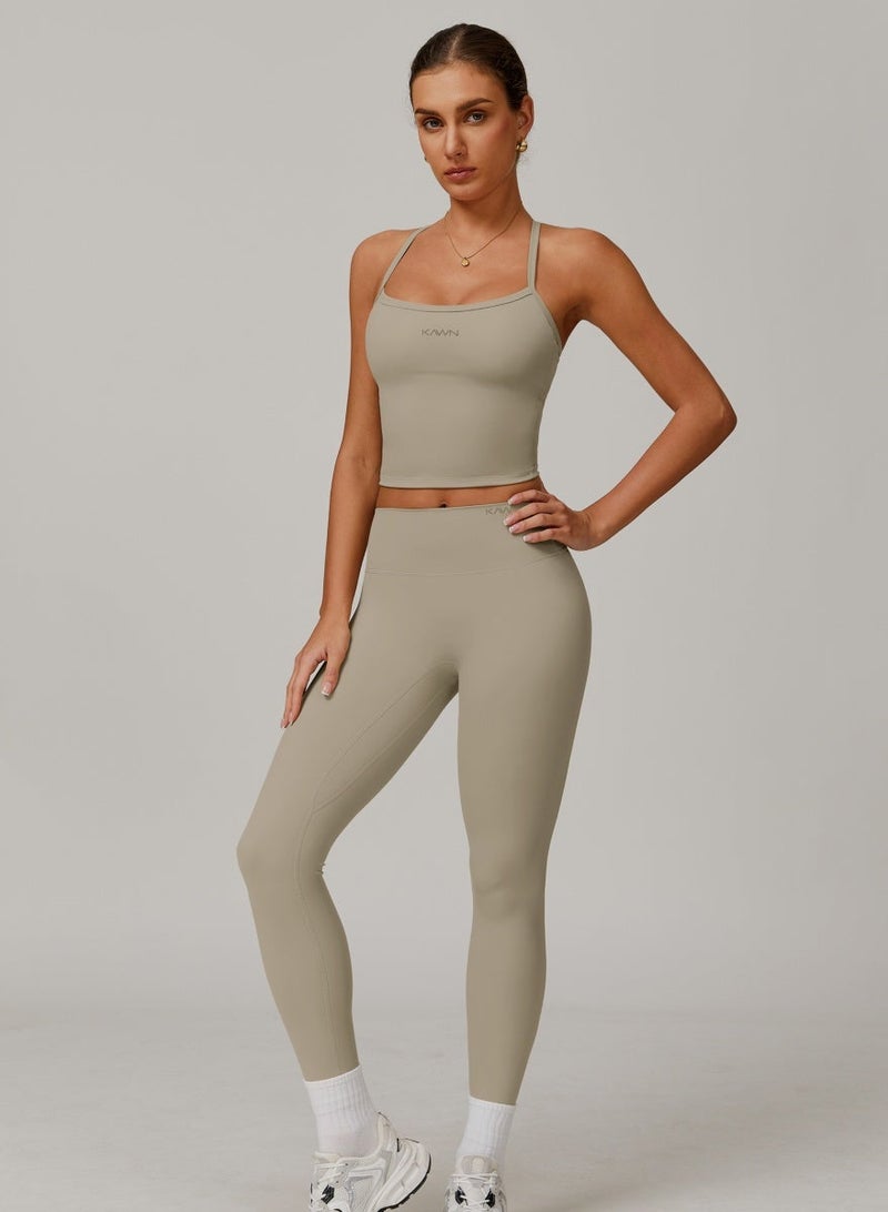 KAWN.YOGA Womens High Waist Contour Workout sport Leggings Yoga Pants Tummy Control Running Pants - Image 1