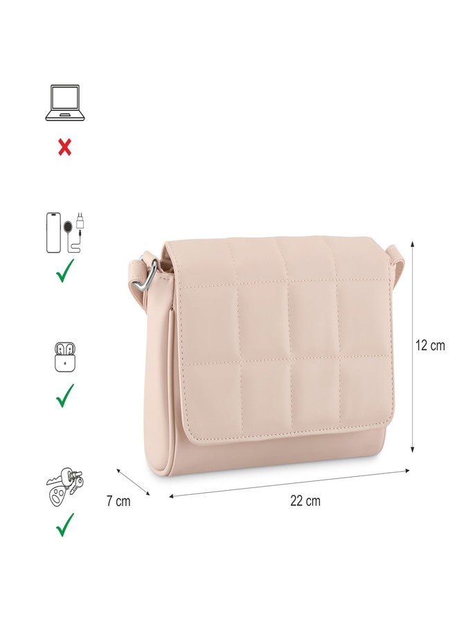 Fastrack PU Quilted Sling Bag for Women, Girls and Ladies | Ladies Purse Handbag | Slings for Casual Carry - Image 4