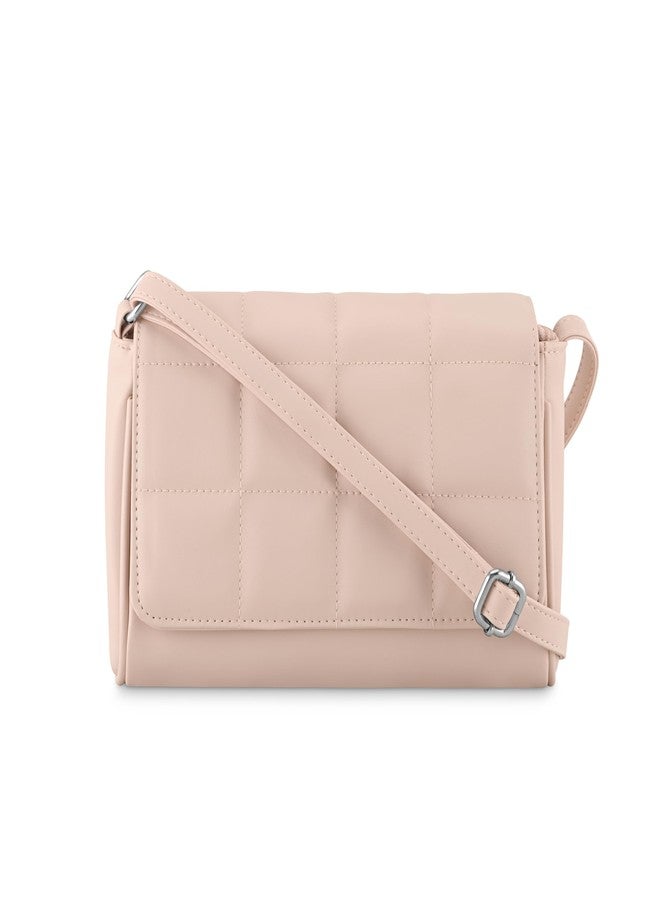 Fastrack PU Quilted Sling Bag for Women, Girls and Ladies | Ladies Purse Handbag | Slings for Casual Carry - Image 1
