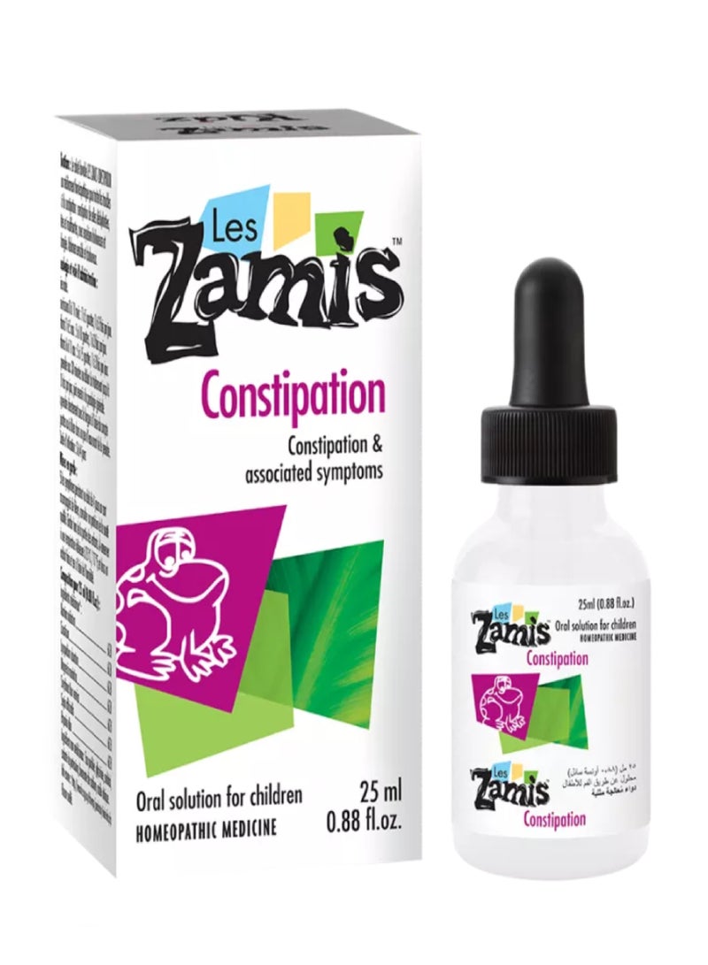 ZAMIS CONSTIPATION SOLUTION 25ML