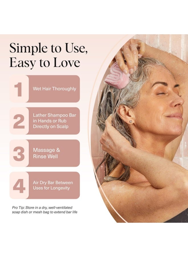 Kitsch Ketchup Nourishing Shampoo with Castor Oil by Hair Growth Bottle-Free Eco-Friendly Shampoo Hydrates and Moisturizes Dull and Dry Hair All Natural Daily Shampoo Chemical-Free Softens and Strengthens - Image 3