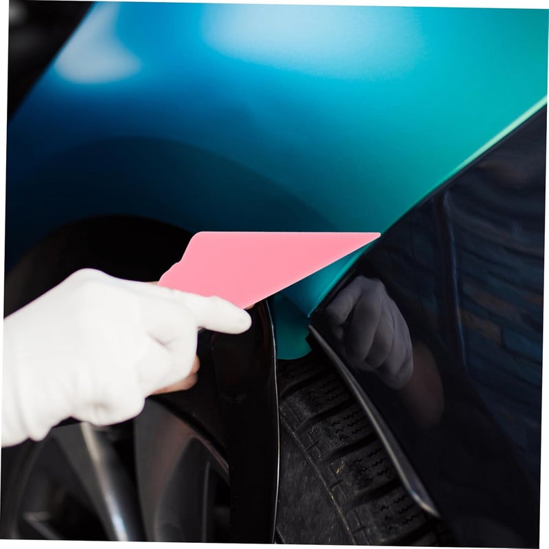Hemobllo 2pcs Film Tool Kit Triangular Tip Scraper for Trimming and Film Removal Plastic for Window Tinting and Vinyl Decal Application Portable and Compact Design - Image 5