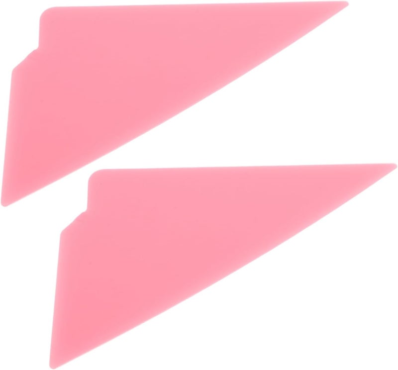 Hemobllo 2pcs Film Tool Kit Triangular Tip Scraper for Trimming and Film Removal Plastic for Window Tinting and Vinyl Decal Application Portable and Compact Design - Image 1