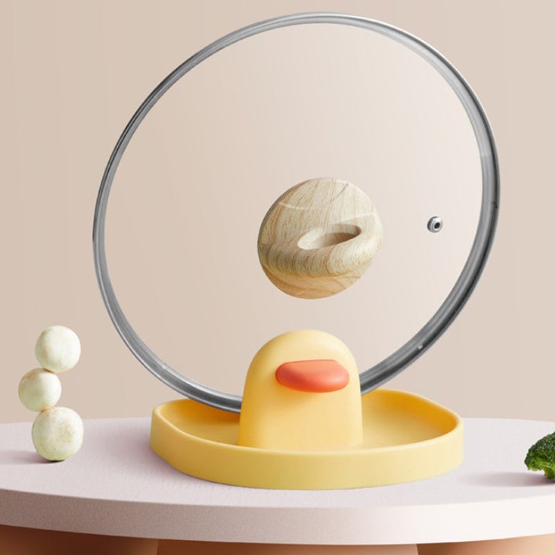 🍳 حامل أغطية القدور ومنظم أدوات المطبخ متين لتخزين منظم - Image 2