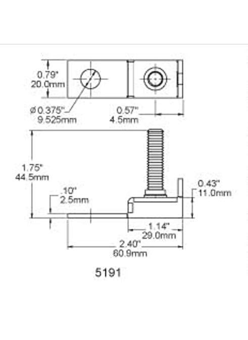 Blue Sea Systems Blue Sea Systems 5191 Fuse Block Terminal 30-300 AMP  - Image 3