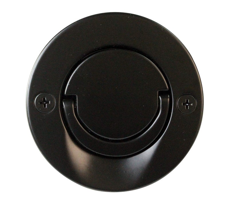 Westbrass D320-62 Roman Tub Drain Trim, 3-9/16" OD, Matte Black - Image 3