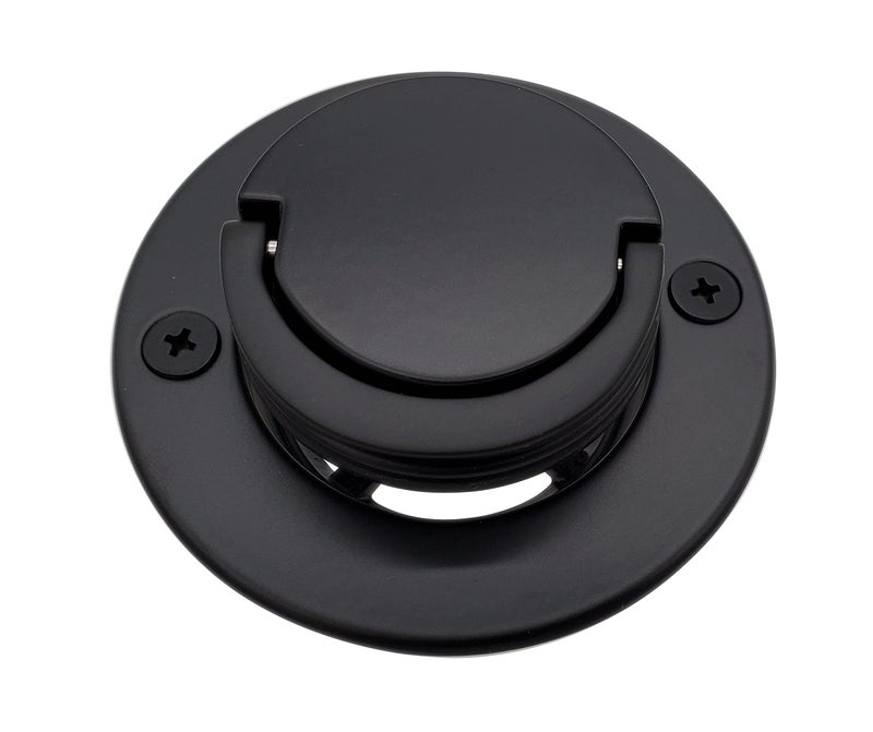 Westbrass D320-62 Roman Tub Drain Trim, 3-9/16" OD, Matte Black - Image 4