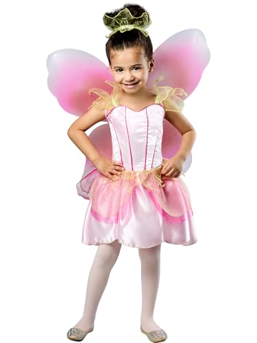 Rubies Let's Pretend Child's Springtime Fairy Costume with Wings, Small for Themed Parties and Halloween - Image 2