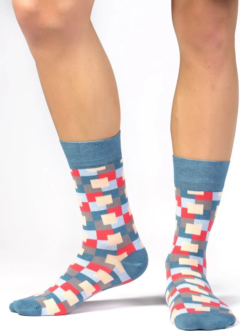 اوزي سوكس Frame Patterned Socks