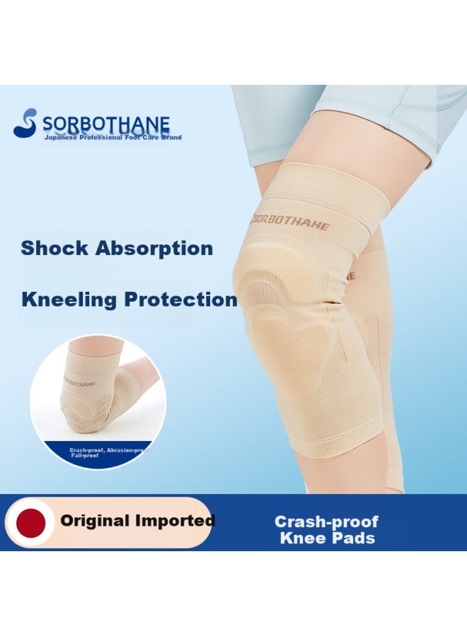 Sorbothane Imported Sports Knee Brace For Men And Women, Half Moon Plate Protection For Running, Dancing, Patella Knee Protection L - Image 1