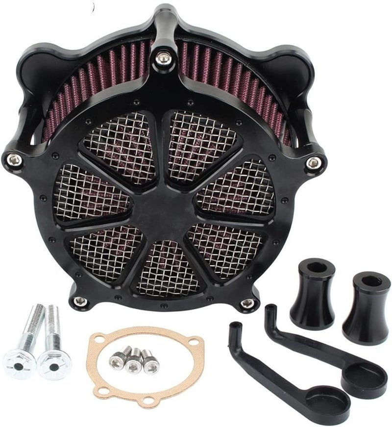 Wivplex CNC Air Cleaner Intake Filter Kit for Harley Motorcycles - Image 3