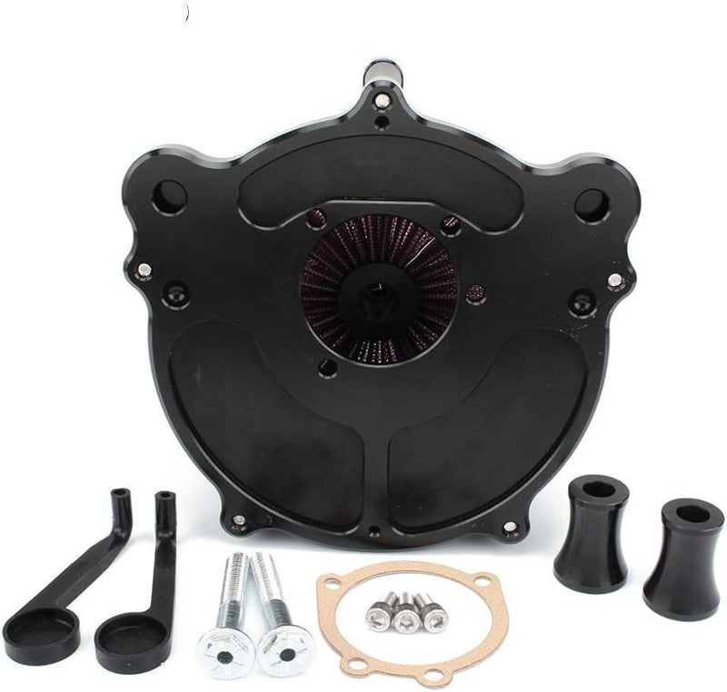 Wivplex CNC Air Cleaner Intake Filter Kit for Harley Motorcycles - Image 4